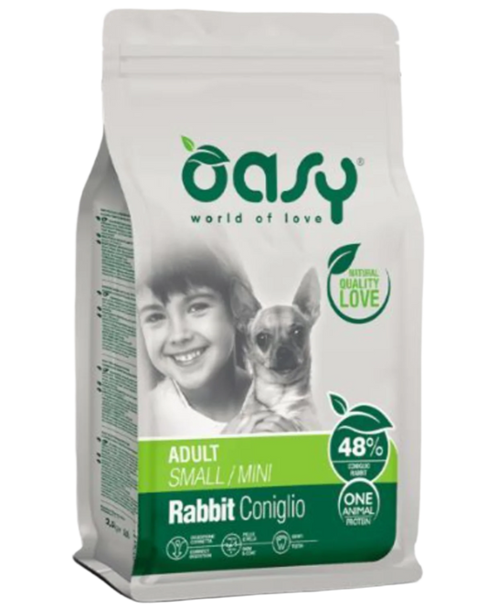 מזון לכלבים אואסי מונו פרוטאין ארנב