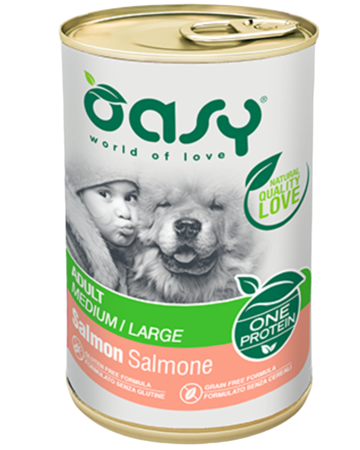 OASY אואסי שימור מונו פרוטאין סלמון 400 גרם