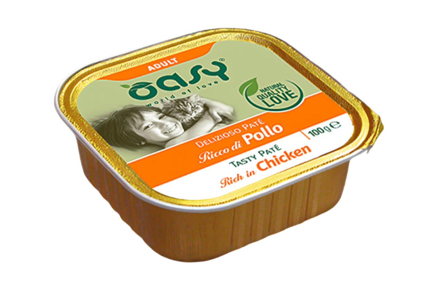 OASY אואסי מעדן פטה עוף לחתול