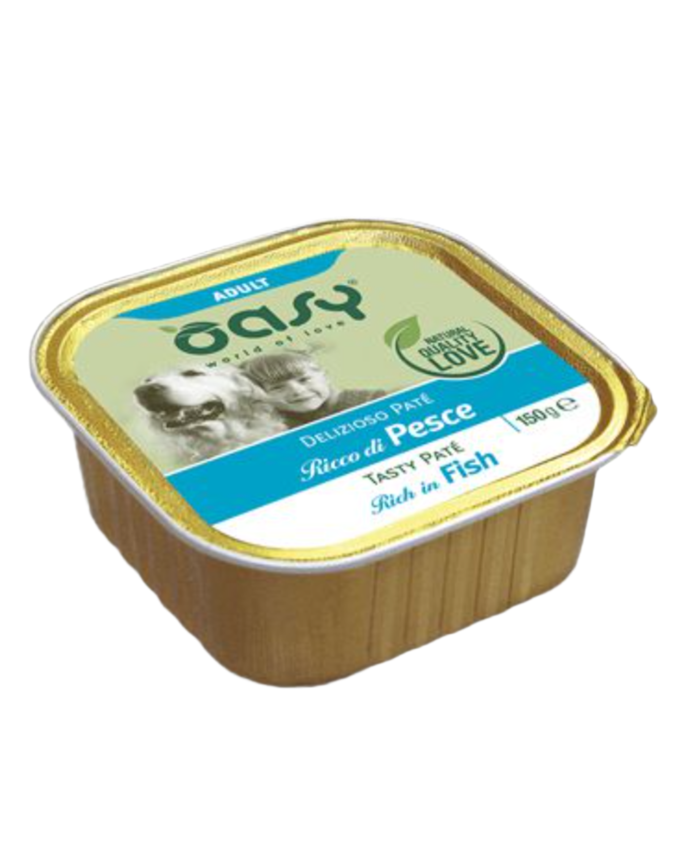 OASY אואסי – מעדן פטה דגים לכלב