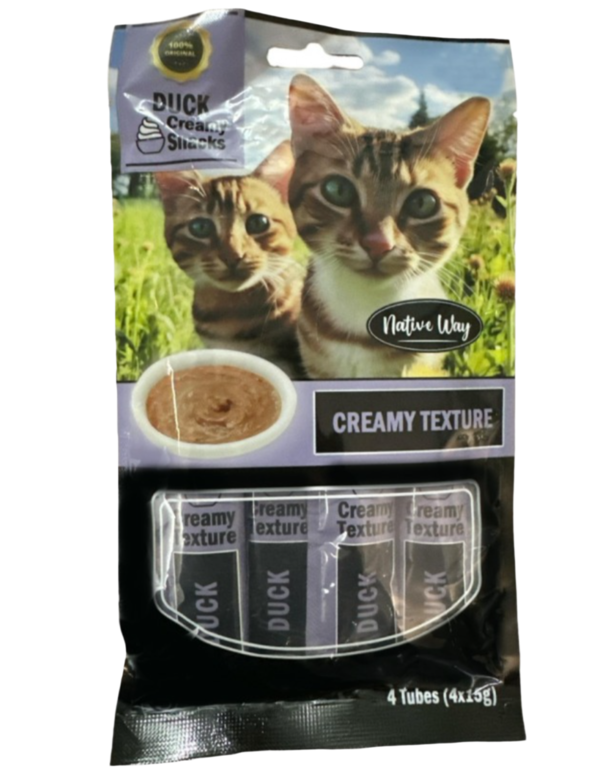 Native Way – שלוקים לחתול בטעם ברווז