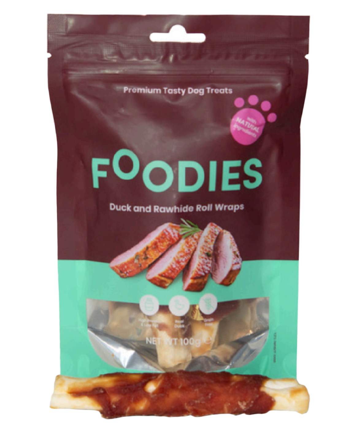 FOODIES – פילה בקר רך לכלבים | 100 גרם