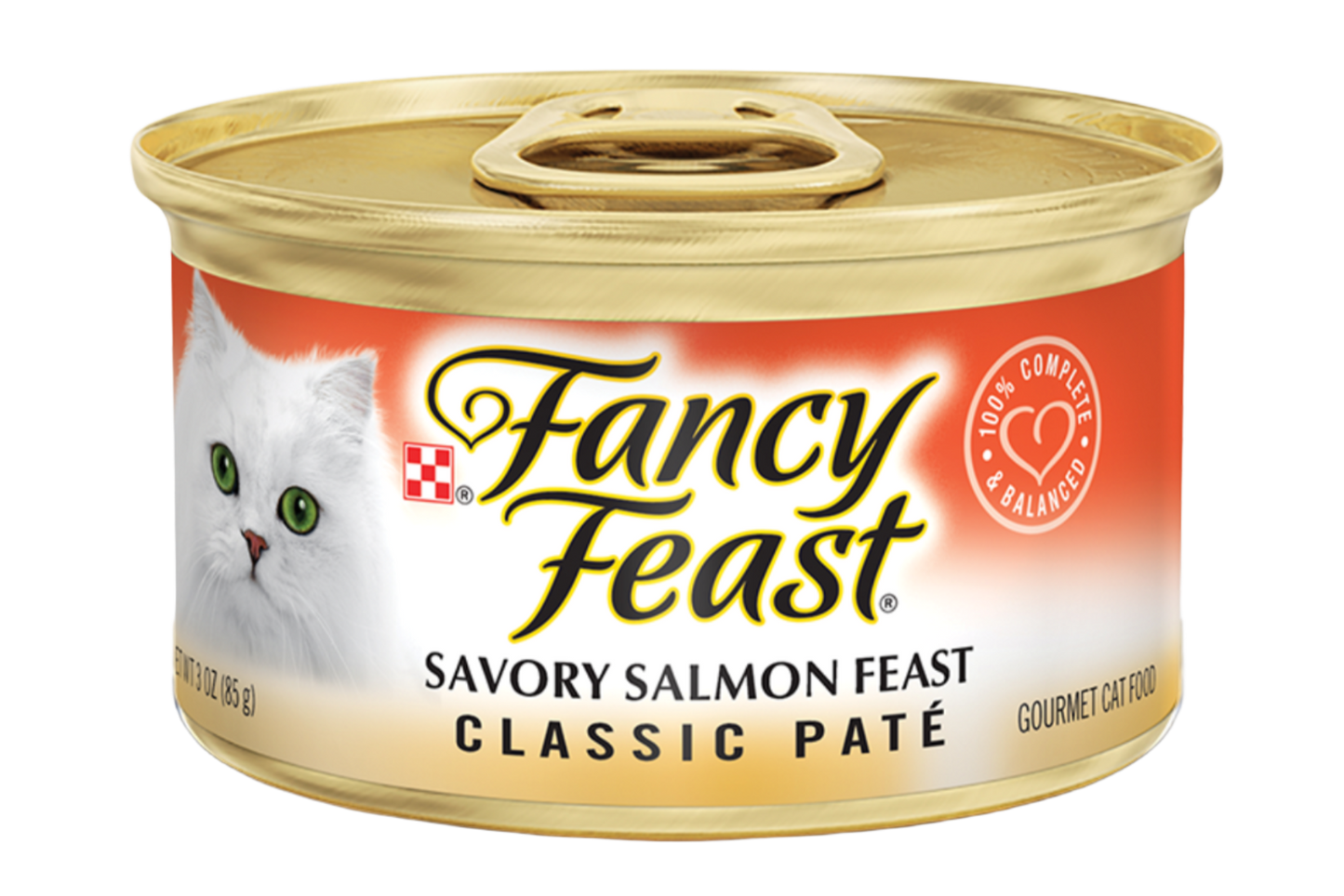 Fancy Feast פנסי פיסט – פטה מוס סלמון לחתולים (85 גרם)