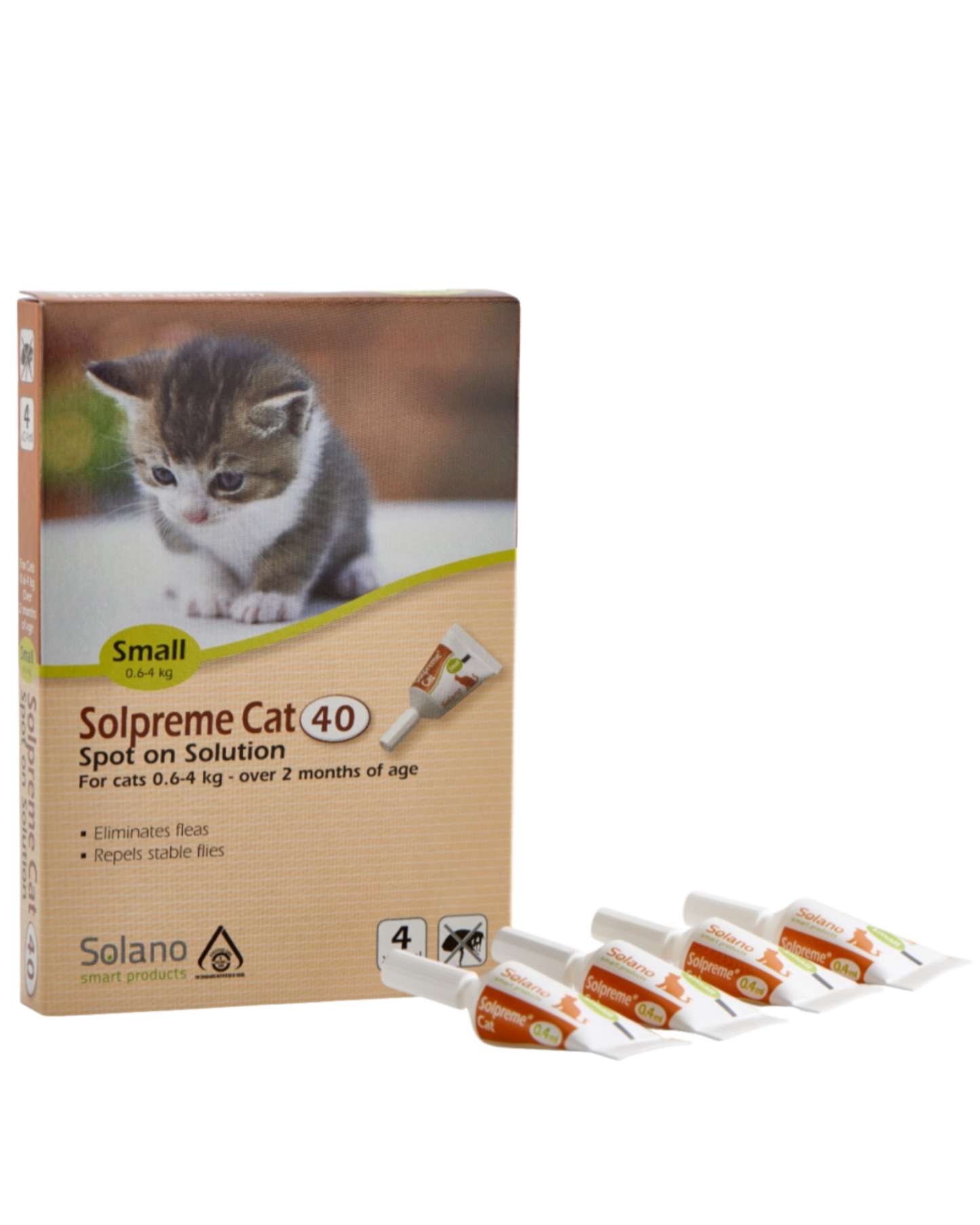 Solpreme Cat – אמפולות נגד פרעושים וקרציות לחתול