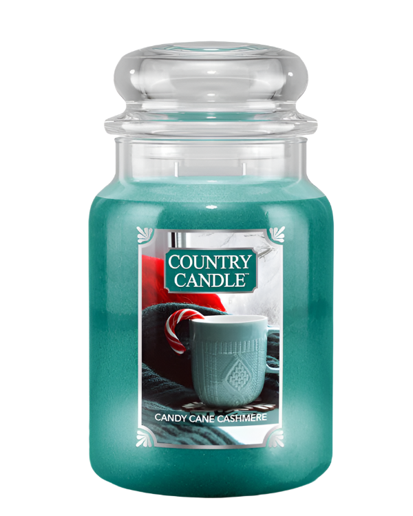 נר סויה "Candy Cane Cashmere" | נר סויה במהדורה מוגבלת