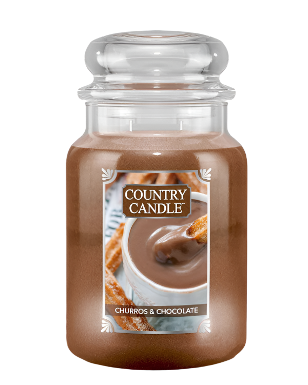 נר סויה "Churros & Chocolate" | נר סויה במהדורה מוגבלת