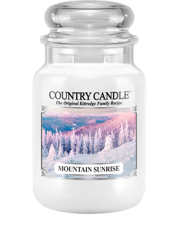 נר סויה "Mountain Sunrise" | נר סויה במהדורה מוגבלת