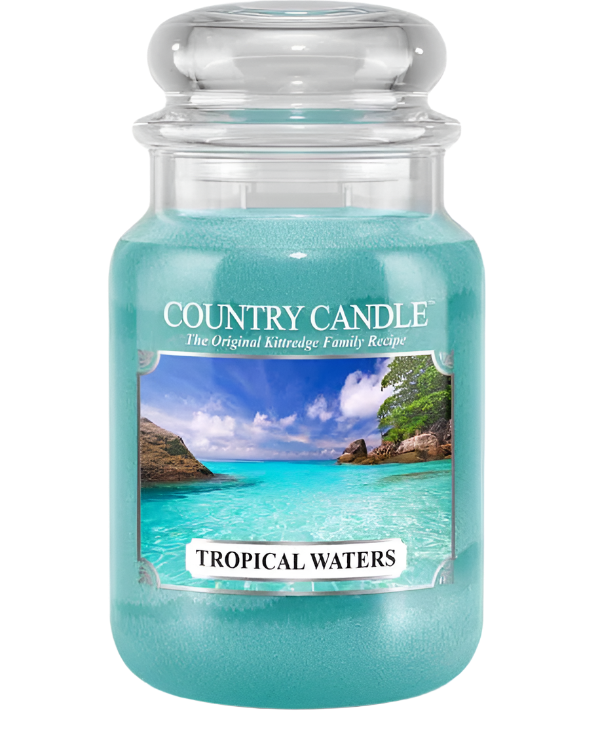 נר סויה "Tropical Waters" | נר סויה במהדורה מוגבלת