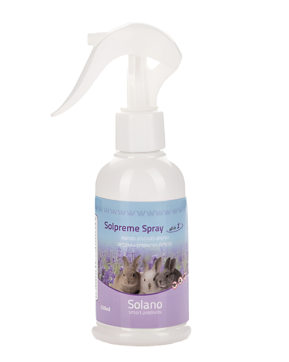 Solpreme Spray למכרסמים – תרסיס נגד פרעושים וקרציות