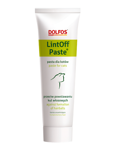 LINT-OFF Herbal – משחה להפחתת כדורי שיער בחתולים