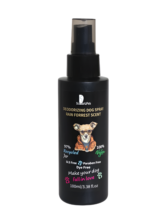 בושם לכלב בניחוח משי עדין שוורצפטס 100 מ”ל