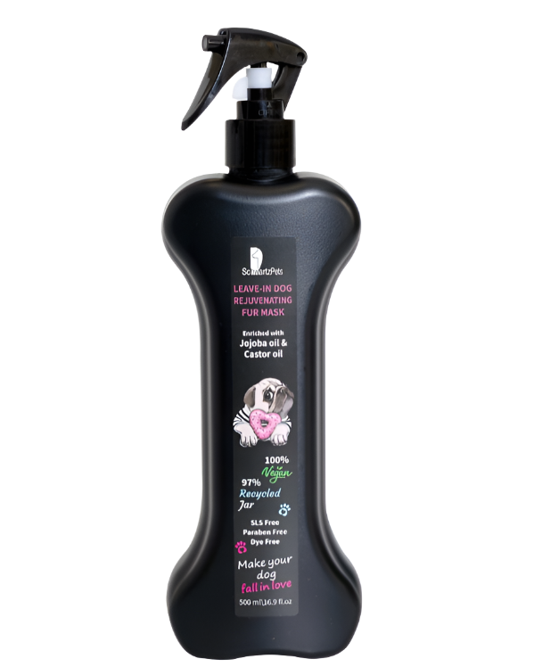 מרכך ללא שטיפה בהתזה לכלב שוורצפטס 500 מ”ל