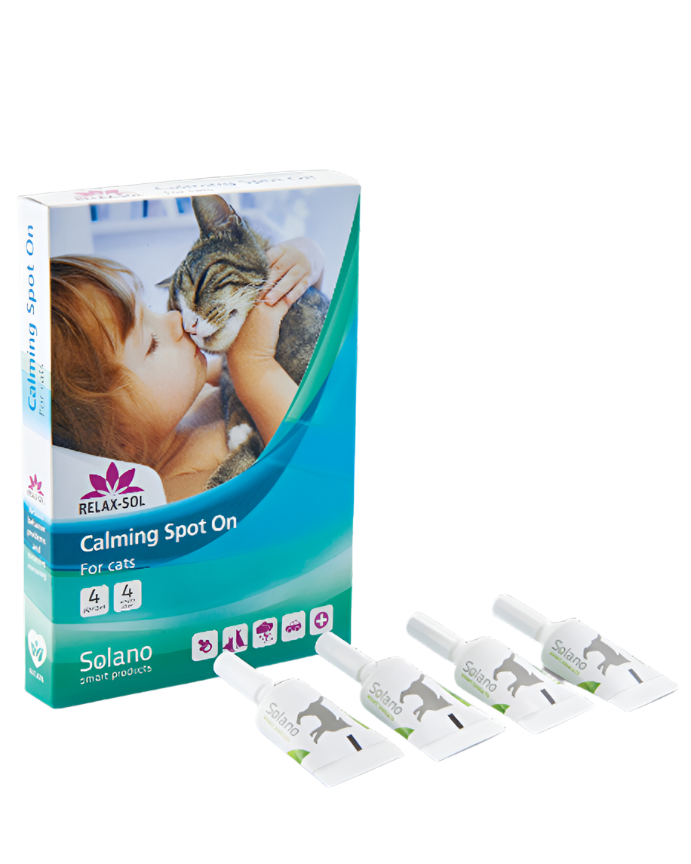 Relax-Sol לחתול – אמפולות הרגעה טבעיות