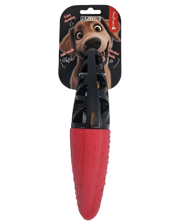 Petsland צעצוע גומי חזק בצורת מקל לכלב