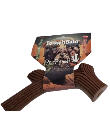 Petsland צעצוע לעיסה בצורת גזע עץ לכלב בינוני - גדול