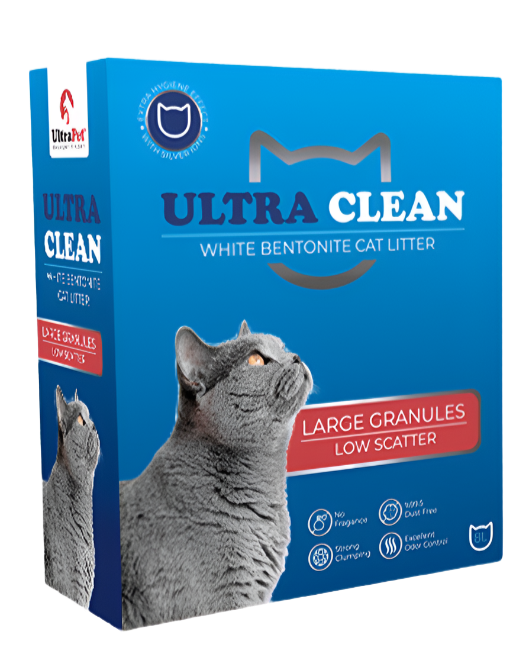 חול אולטרה קלין גרגירים גדולים לפיזור מופחת – 8 ליטר