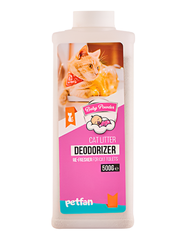 מבשם חול PET FAN – בריח בייבי פאודר | 500 גרם