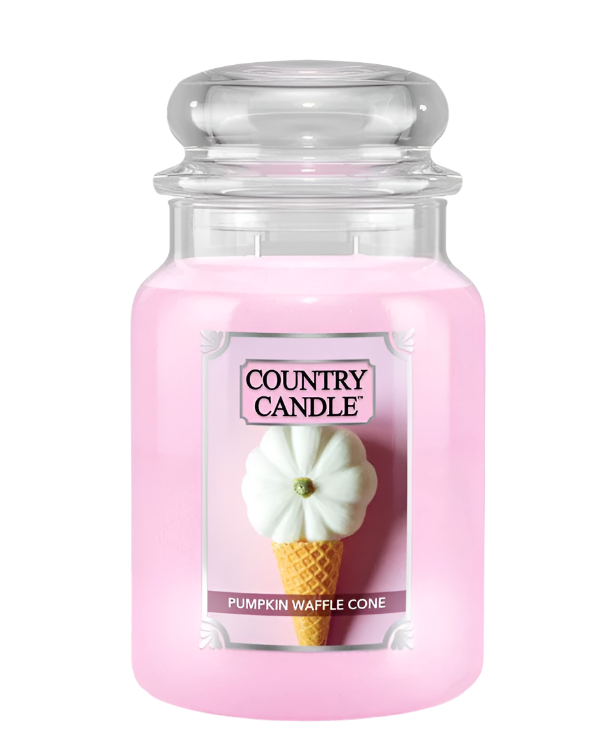נר סויה "Pumpkin Waffle Cone" | נר סויה במהדורה מוגבלת