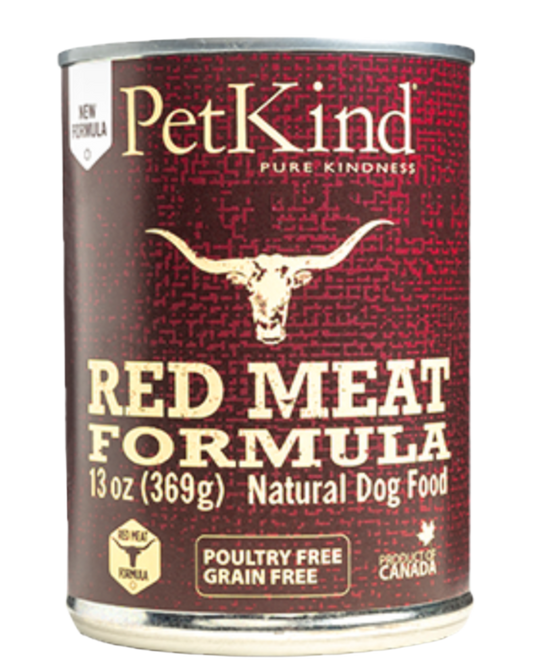 PetKind פטקינד שימור פטה בשר אדום לכלבים