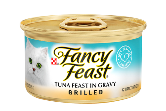 Fancy Feast – שימורי גריל טונה לחתולים (85 גרם)