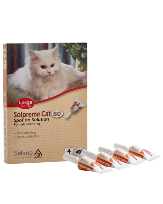 Solpreme Cat – אמפולות נגד פרעושים וקרציות לחתול L