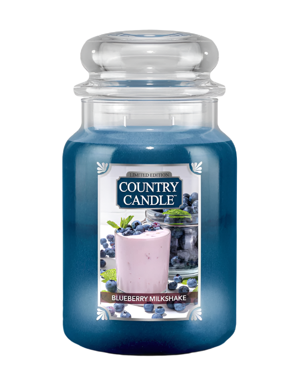 נר סויה "Blueberry Milkshake" | נר סויה במהדורה מוגבלת