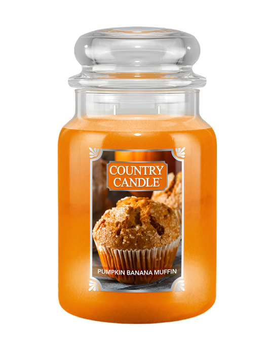 נר סויה "Pumpkin Banana Muffin" | נר סויה במהדורה מוגבלת