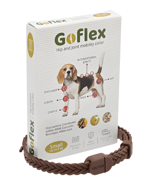 Goflex לכלב – קולר לבעיות מפרקים לכלב קטן