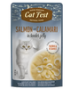 מעדן פאוץ' Cat Fest – נתחי סלמון וקלמרי בג'לי | 70 גרם