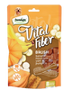 vital fiber חטיף דנטלי מברשת שיניים ללא דגנים (80 גרם) בננה, בטטה, ודלעת